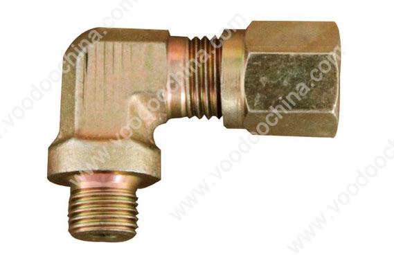 Straight thread connector-assembly