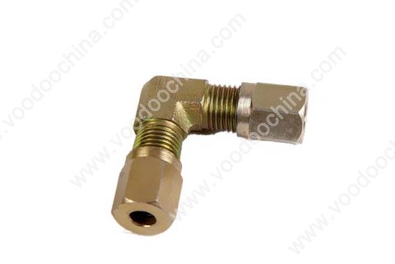 Straight thread connector-assembly 